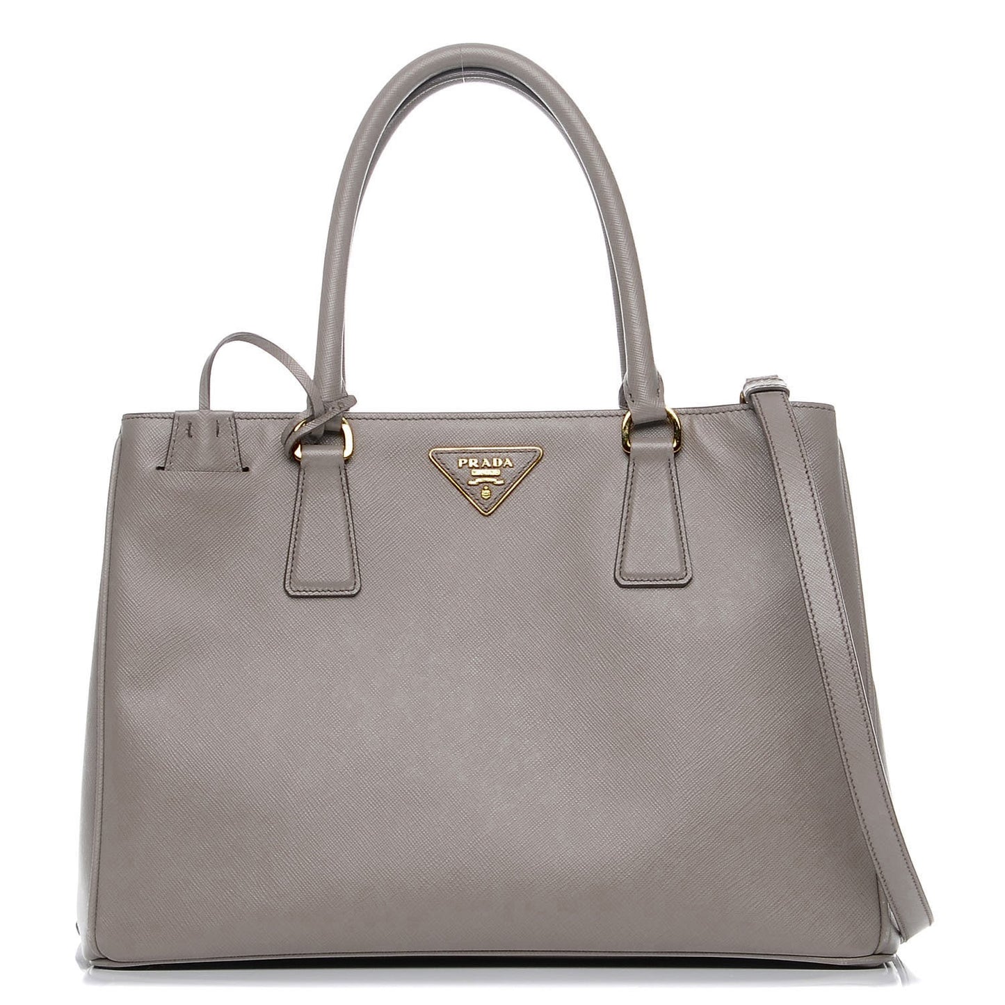 Saffiano Lux Medium Tote Argilla