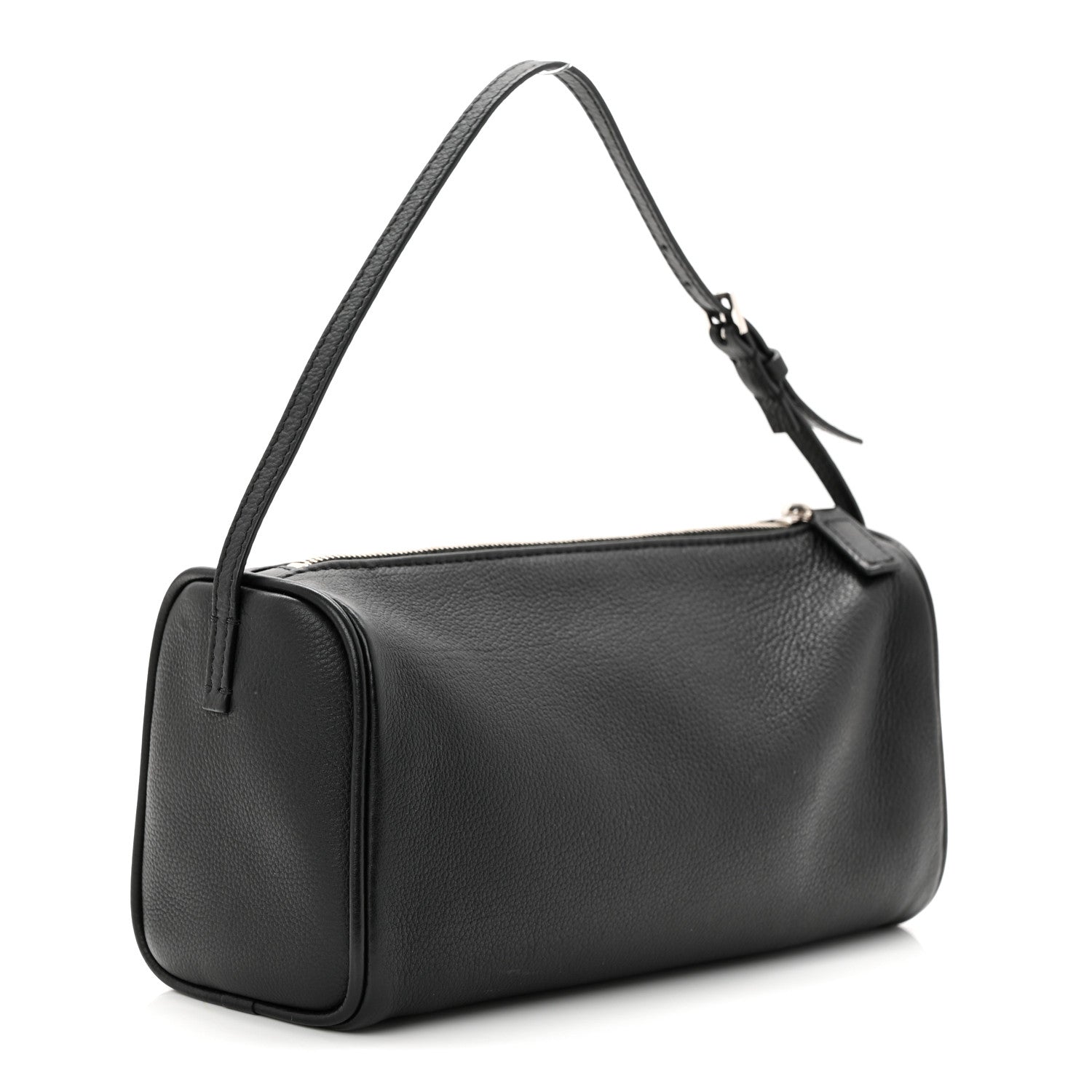 The Row Grained Calfskin 90's Bag Black 3 of 10