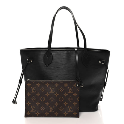 Louis Vuitton Epi Neverfull MM Black 2 of 10