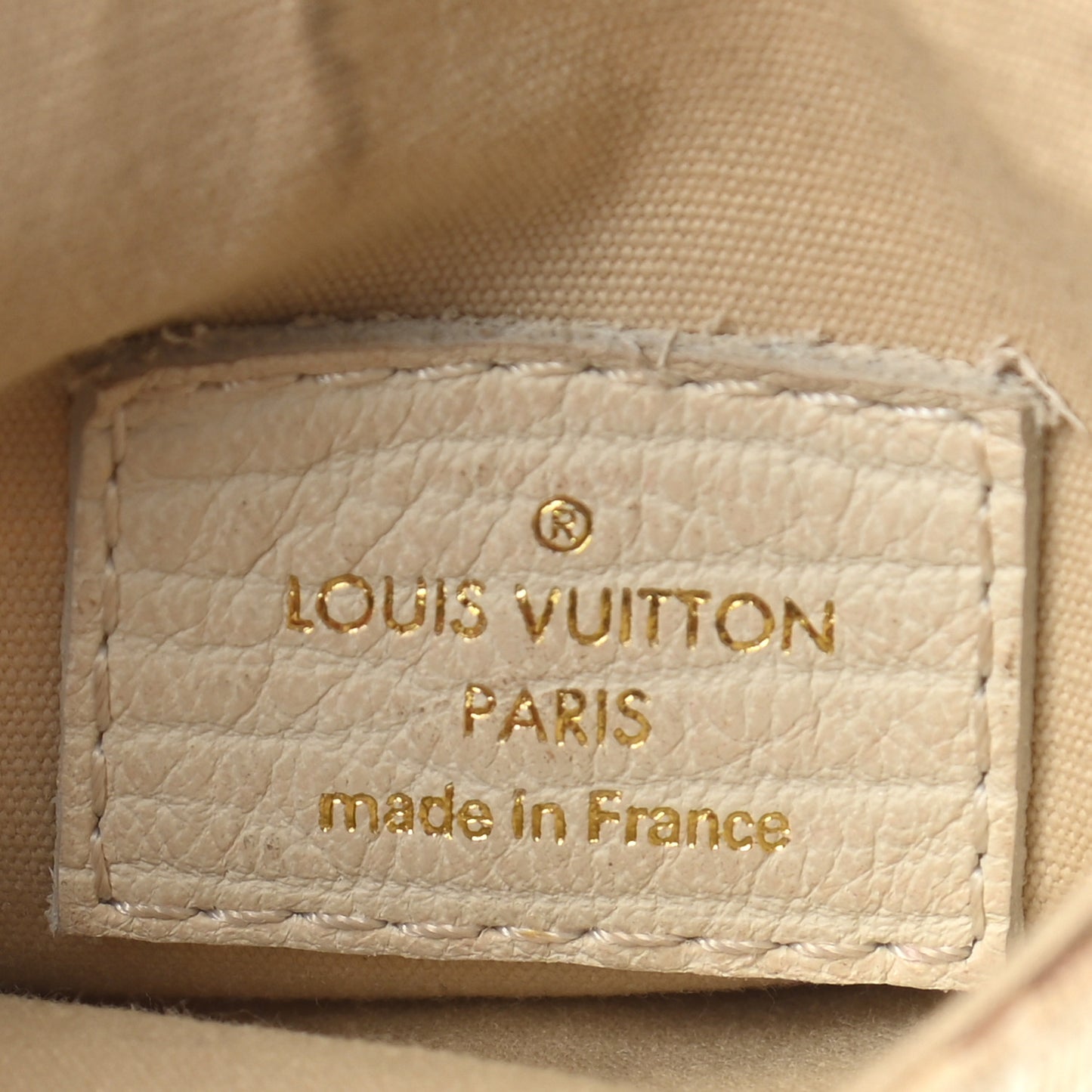 Monogram Mini Lin Pochette Cancun Dune
