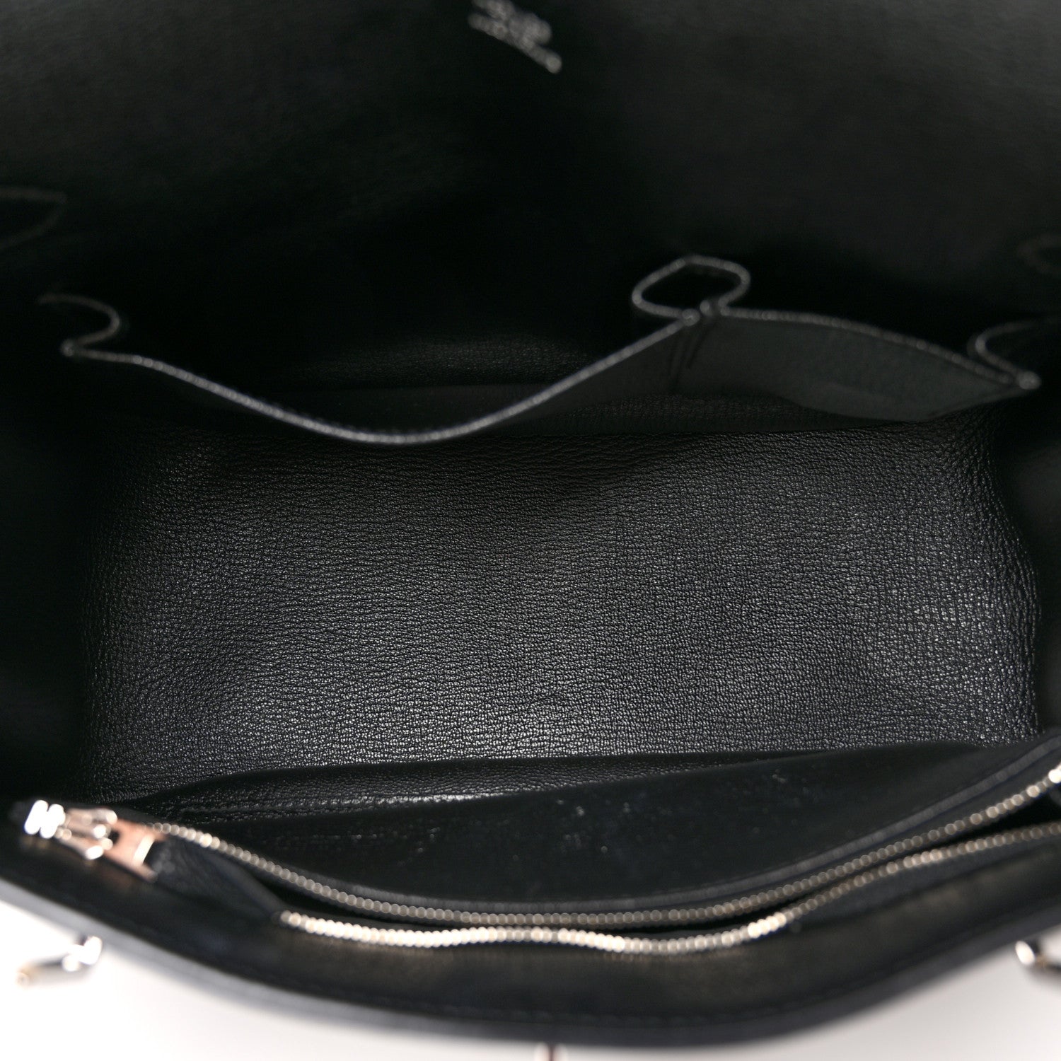 Hermes Taurillon Clemence Jypsiere 28 Black 5 of 9
