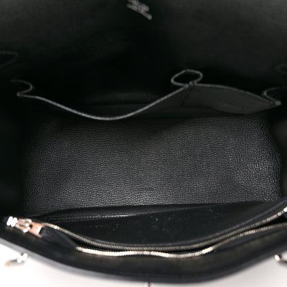 Hermes Taurillon Clemence Jypsiere 28 Black 5 of 9