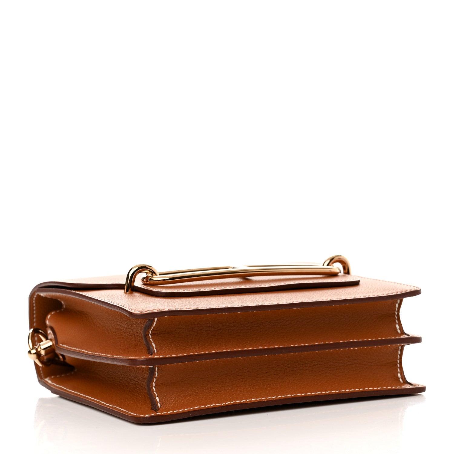 Hermes Evercolor Mini Sac Roulis Gold 4 of 10
