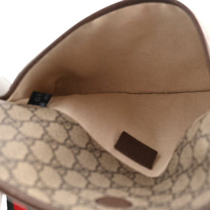 Gucci GG Supreme Monogram Neo Vintage Web Belt Bag Brown 5 of 9