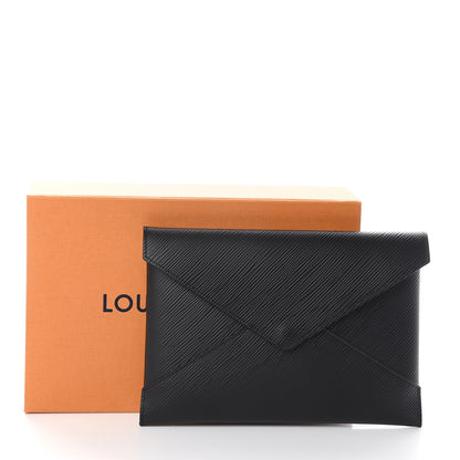 Louis Vuitton Epi Kirigami Pochette Set Black Silver Rose Ballerine 6 of 6