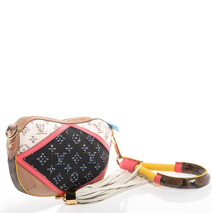 Louis Vuitton Monogram Nightbird Pochette Black 3 of 7