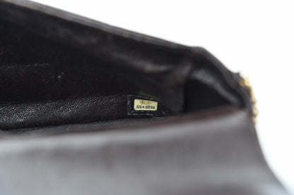 Chanel Lambskin East West Chocolate Bar Flap Dark Brown 16 of 20