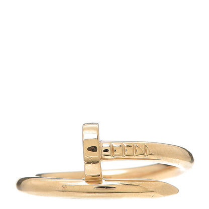 Cartier 18K Yellow Gold Juste Un Clou Ring 61 9.5 1 of 5