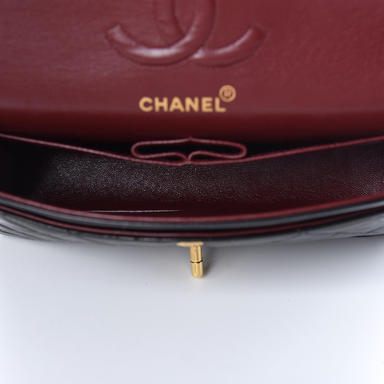 Chanel Lambskin Quilted Small Double Flap Black 5 of 16