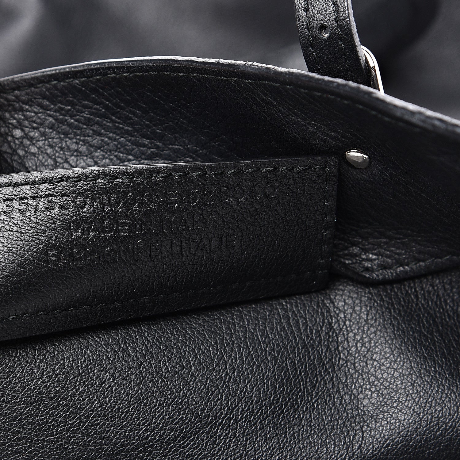 Balenciaga Veau Papier A5 Zip Around Tote Black 6 of 10