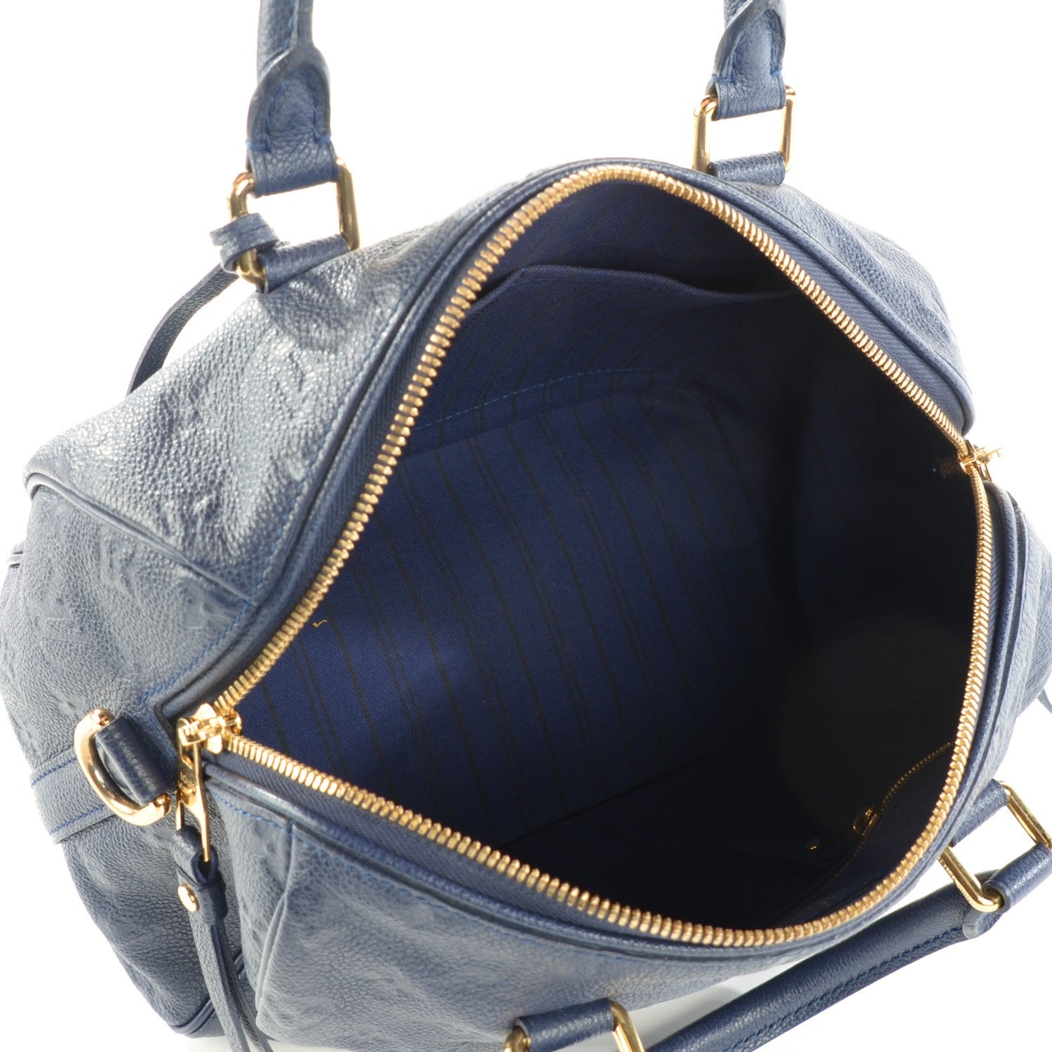 Louis Vuitton Empreinte Speedy Bandouliere 25 Celeste 9 of 9