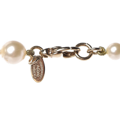 Chanel Graduated Pearl CC Long Necklace Light Gold 4 of 6