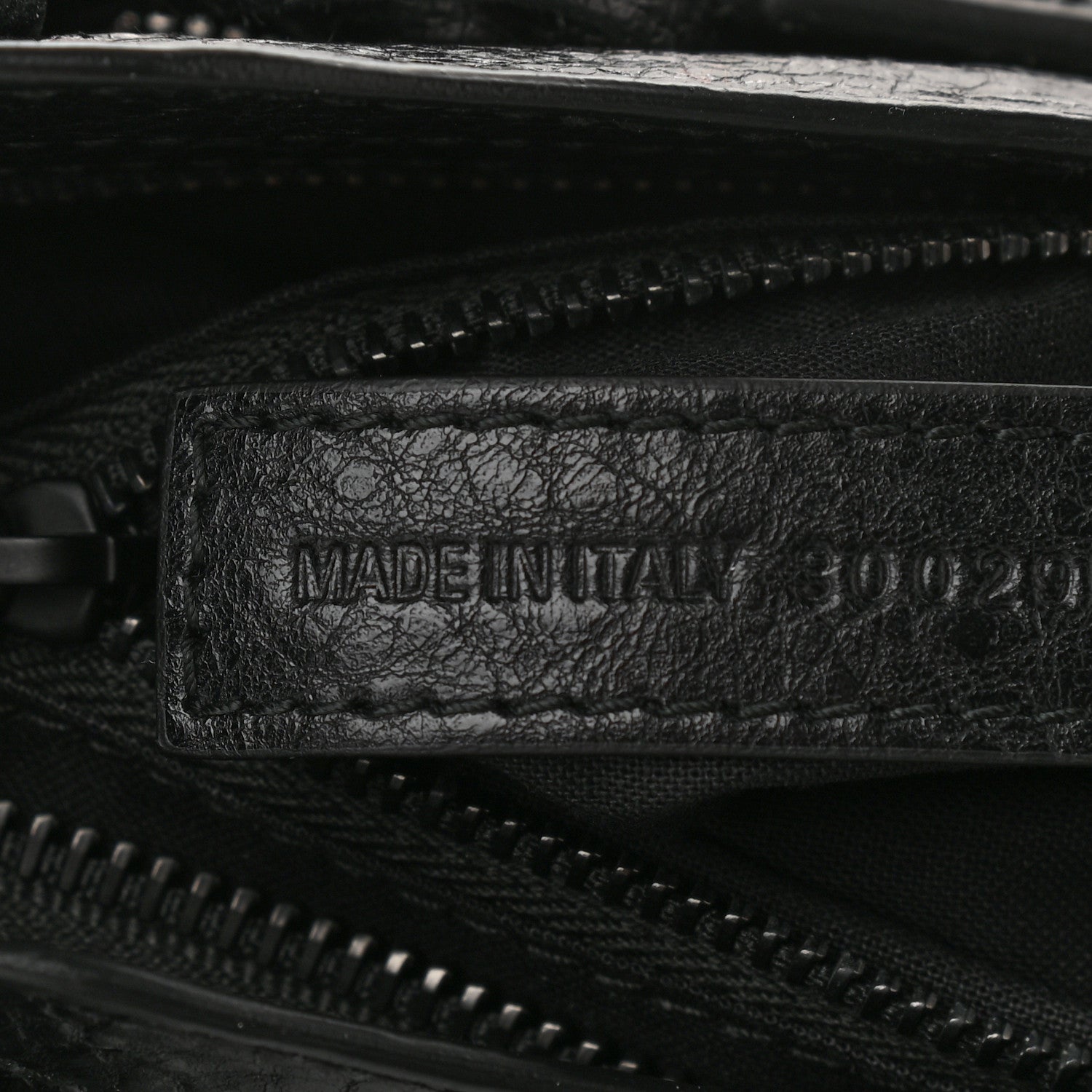 Balenciaga Agneau Arena Classic Black Hardware Mini City Black 8 of 10