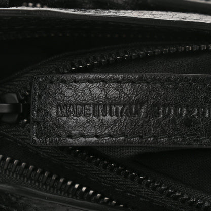 Balenciaga Agneau Arena Classic Black Hardware Mini City Black 8 of 10