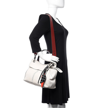 Proenza Schouler Calfskin Curl Satchel Optic White 2 of 12