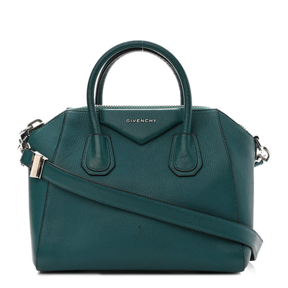 Givenchy Sugar Grained Goatskin Small Antigona Mineral Blue 1 of 15