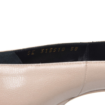 Saint Laurent Vernigolf Tribtoo 105 Pumps 38 Beige 10 of 14