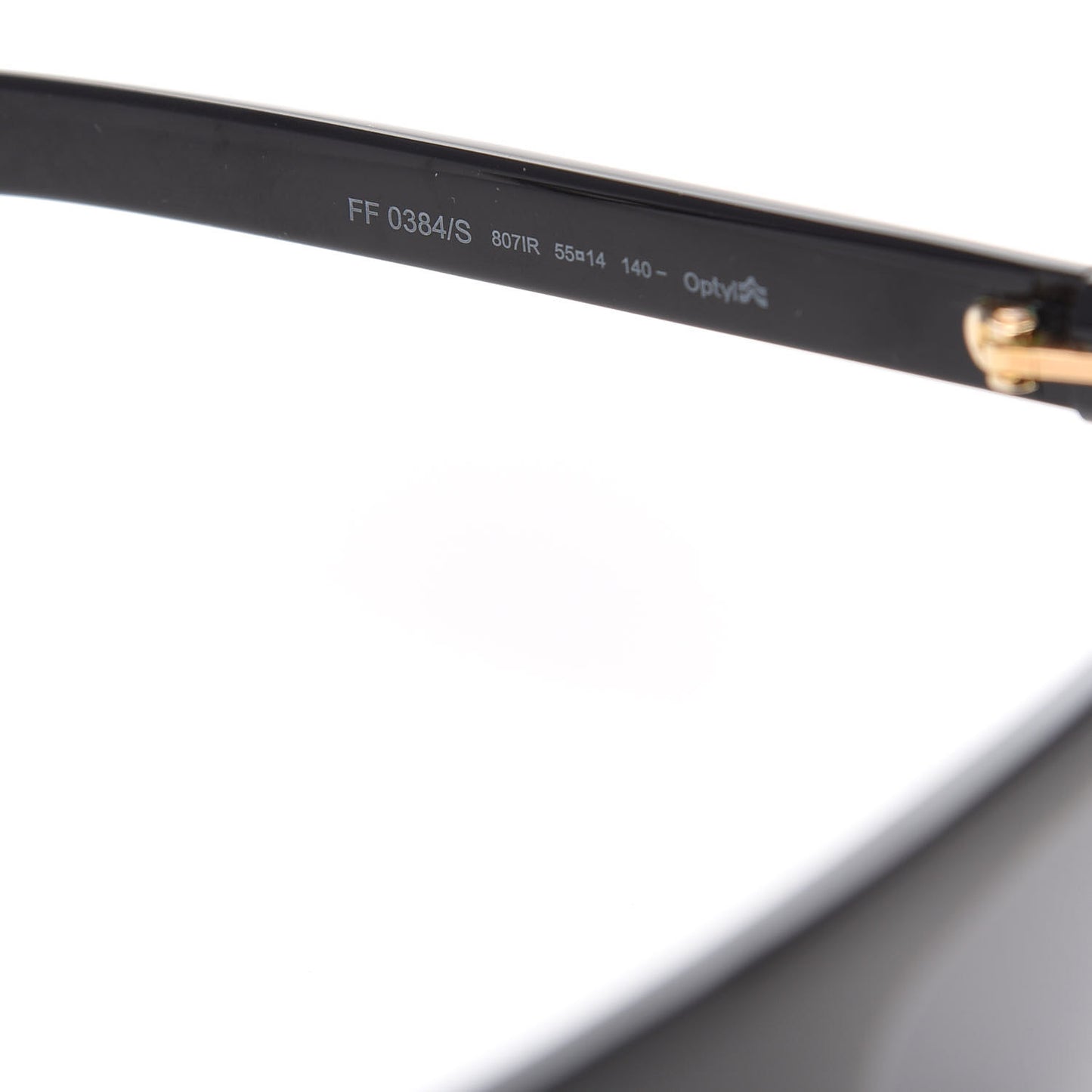 Acetate Sunglasses FF 0384/S Black