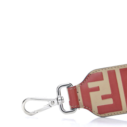Fendi Calfskin FF Embossed Mini Strap You Amido Fiamma 5 of 6