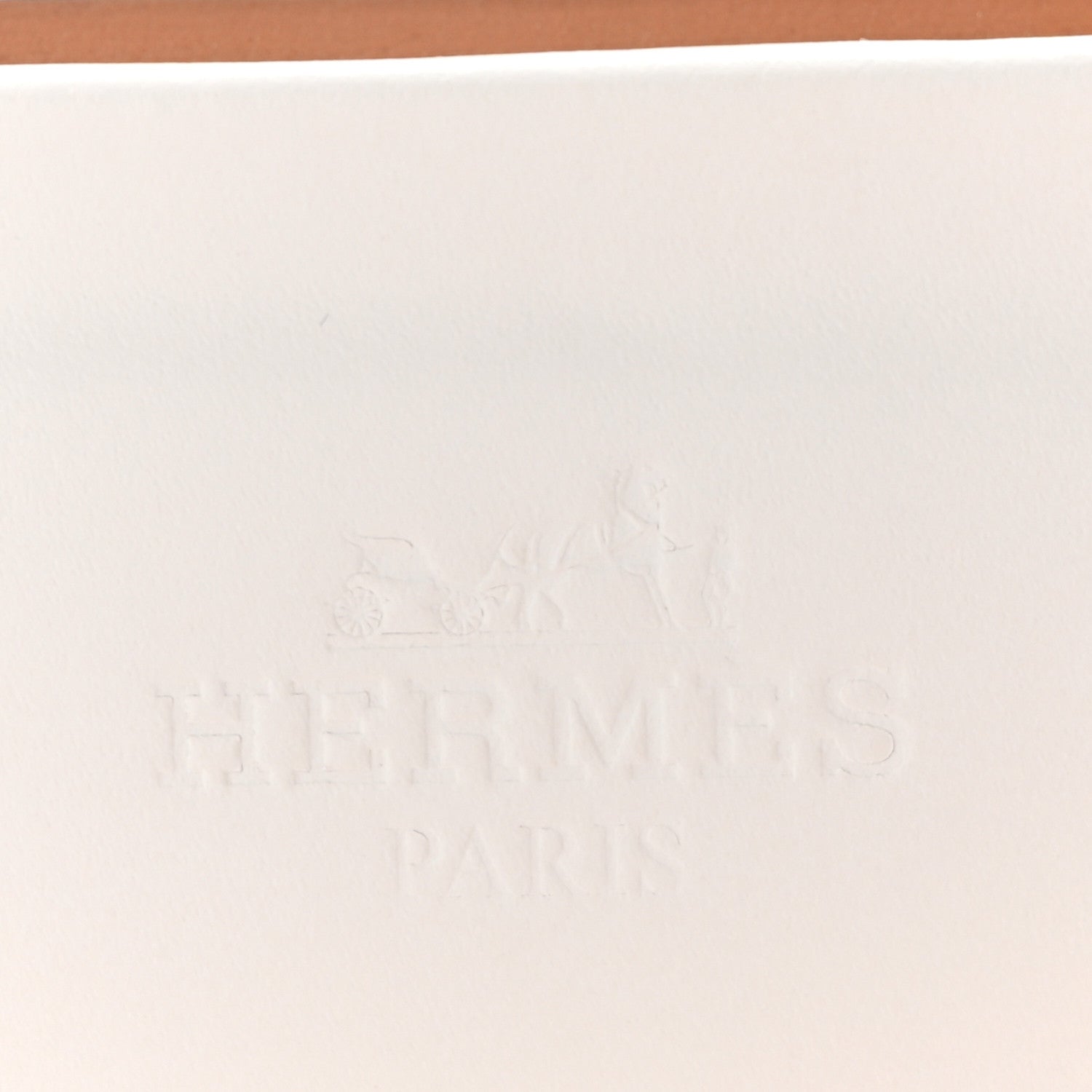 Hermes Box Calfskin Oran Sandals 36 White 8 of 10