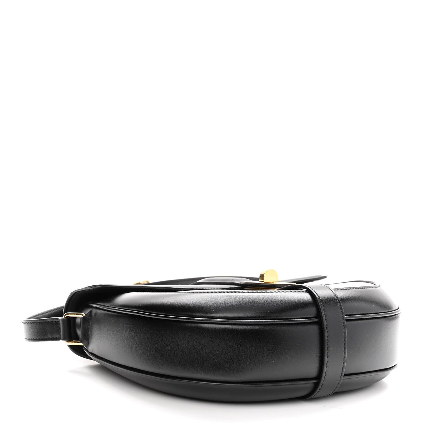 Satinated Calfskin Besace 16 Black