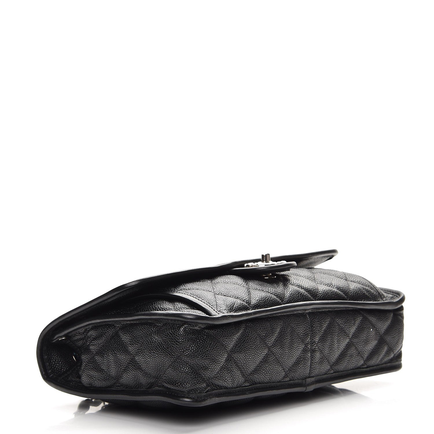 Chanel Caviar Quilted Large French Riviera Flap Black 5 of 9