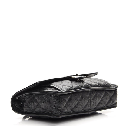 Chanel Caviar Quilted Large French Riviera Flap Black 5 of 9