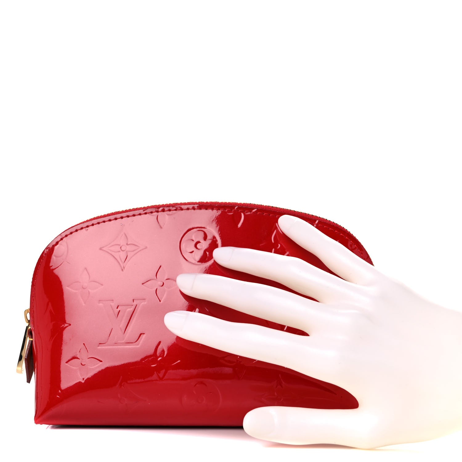 Louis Vuitton Vernis Cosmetic Pouch Cherry 2 of 8