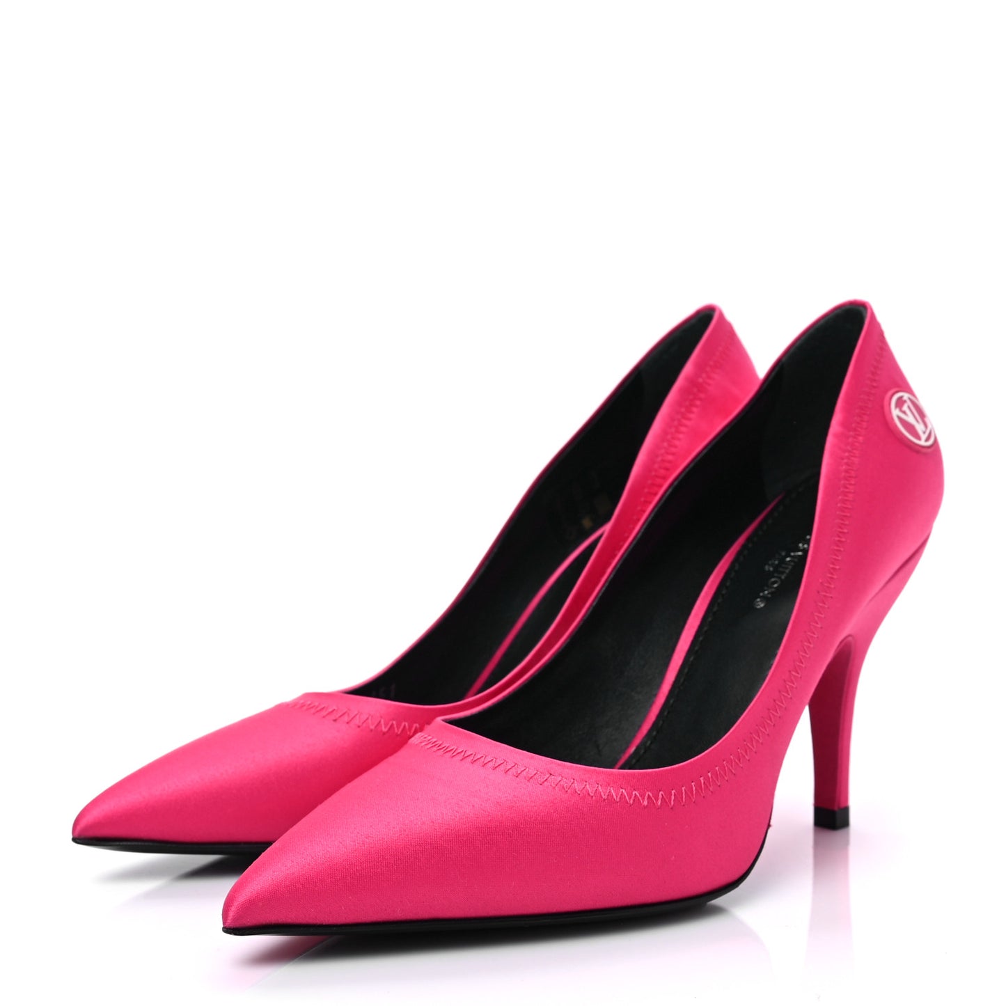Satin Archlight Pumps 37 Rose Pop Pink