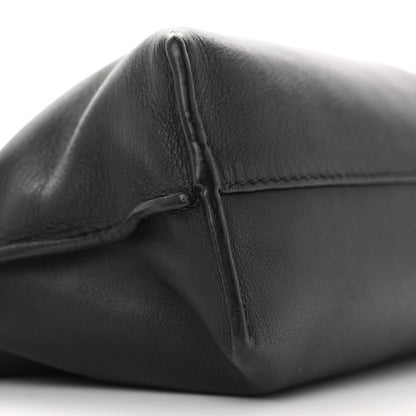 Loewe Calfskin Mini Flamenco Knot Clutch Black 8 of 14