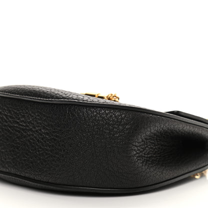 Chloe Grained Lambskin Mini Drew Shoulder Bag Black 9 of 9