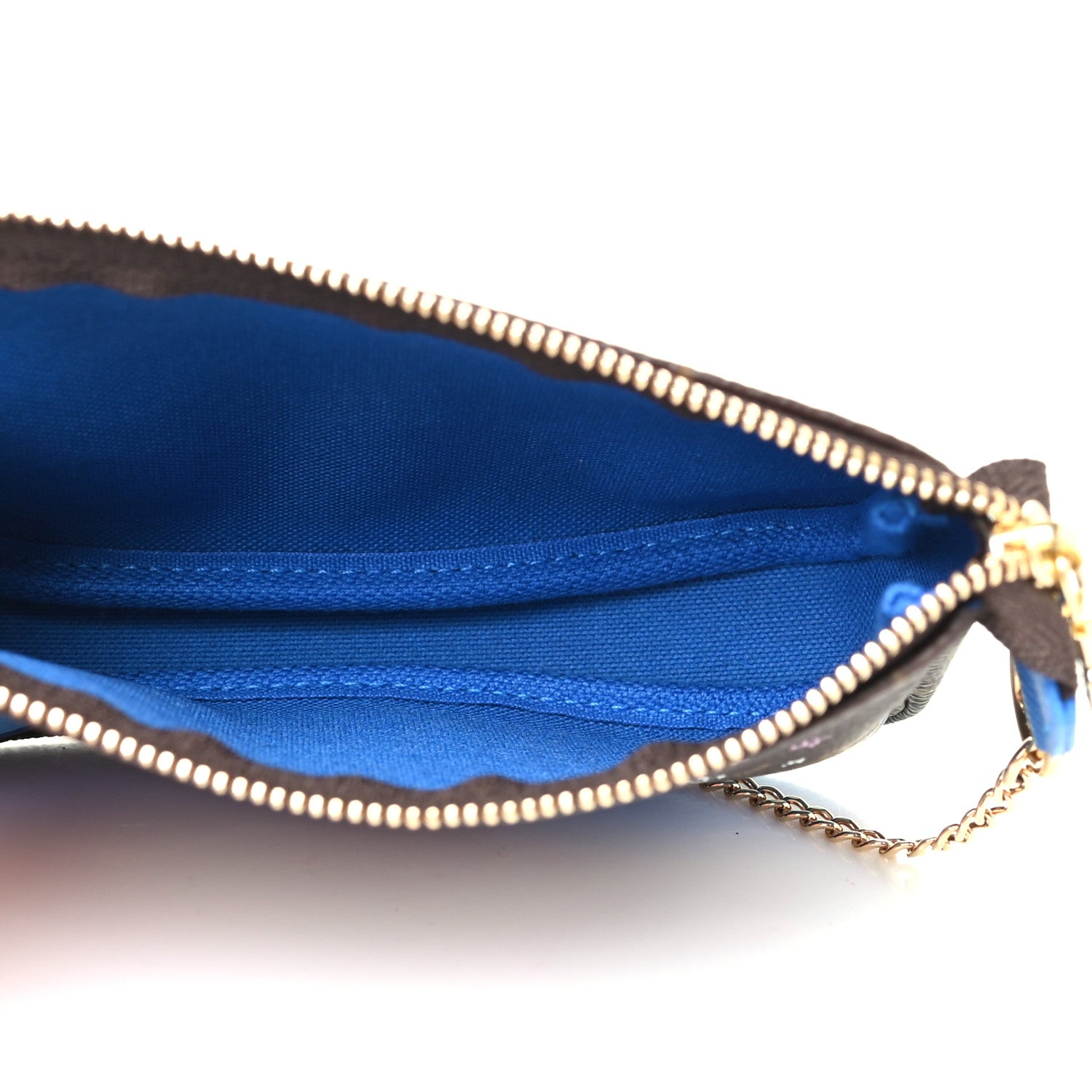 Louis Vuitton Monogram 2019 Christmas Animation Mini Venice Pochette Accessories Blue 4 of 4