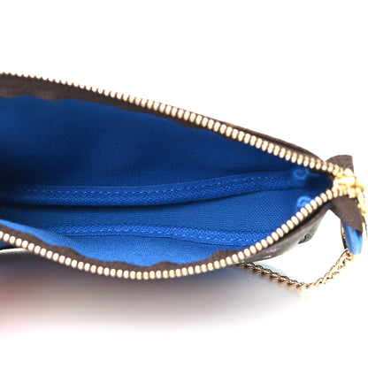 Louis Vuitton Monogram 2019 Christmas Animation Mini Venice Pochette Accessories Blue 4 of 4
