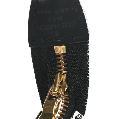Louis Vuitton Epi Pochette Accessories 24 Black 6 of 9