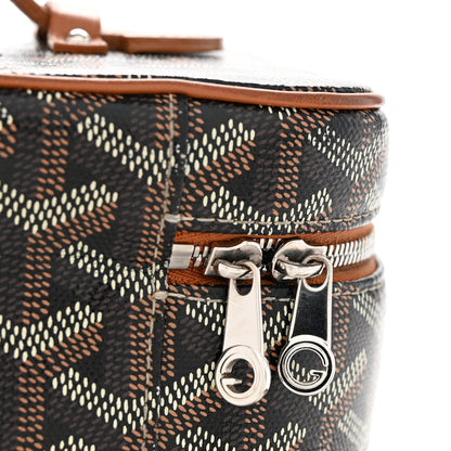 Goyard Goyardine Muse Vanity Case Black Gold 15 of 16