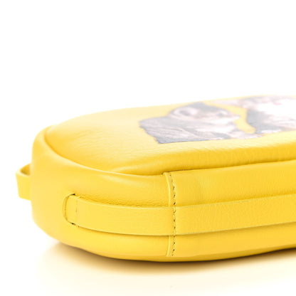 Balenciaga Calfskin XS Everyday Kittens Camera Bag Jaune 6 of 10