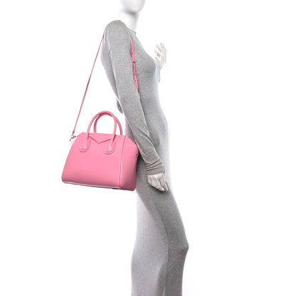 Givenchy Shiny Lord Calfskin Small Antigona Bright Pink 3 of 10