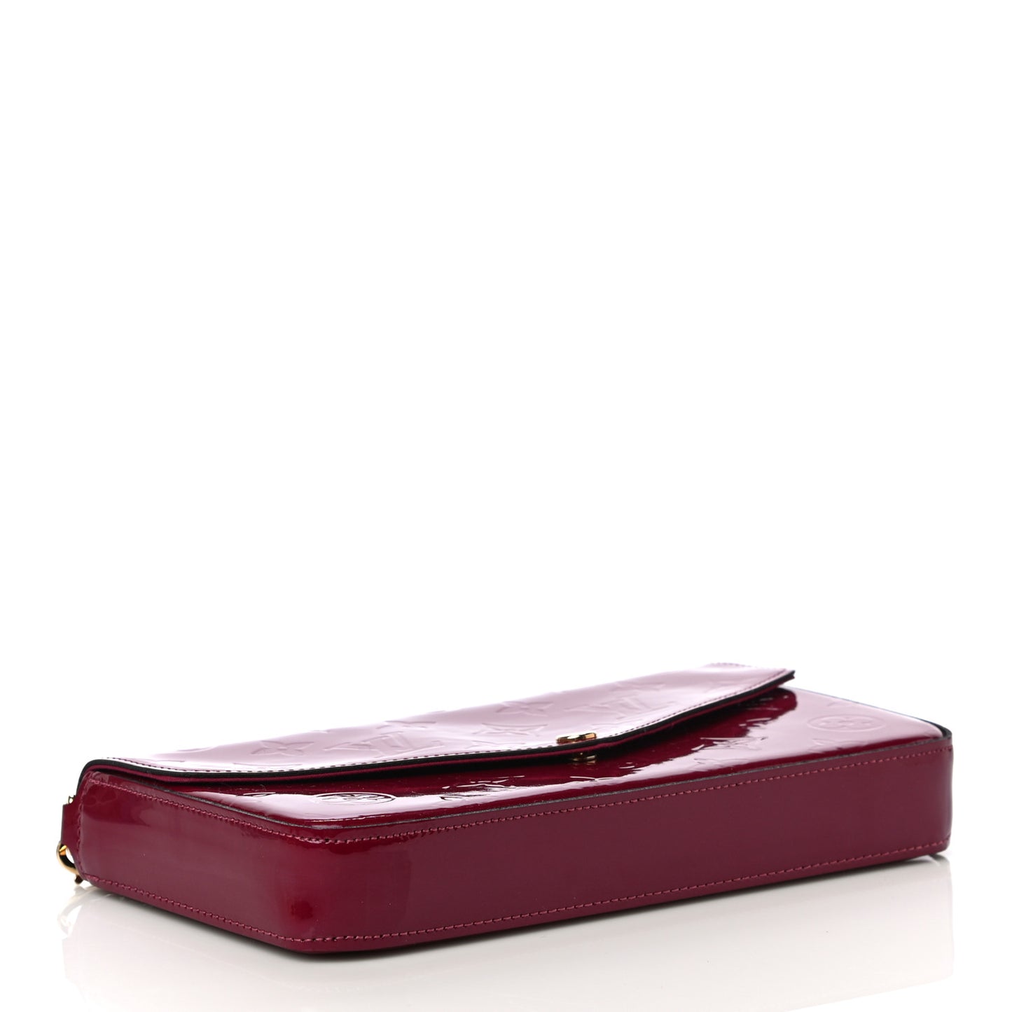 Vernis Felicie Chain Wallet Magenta
