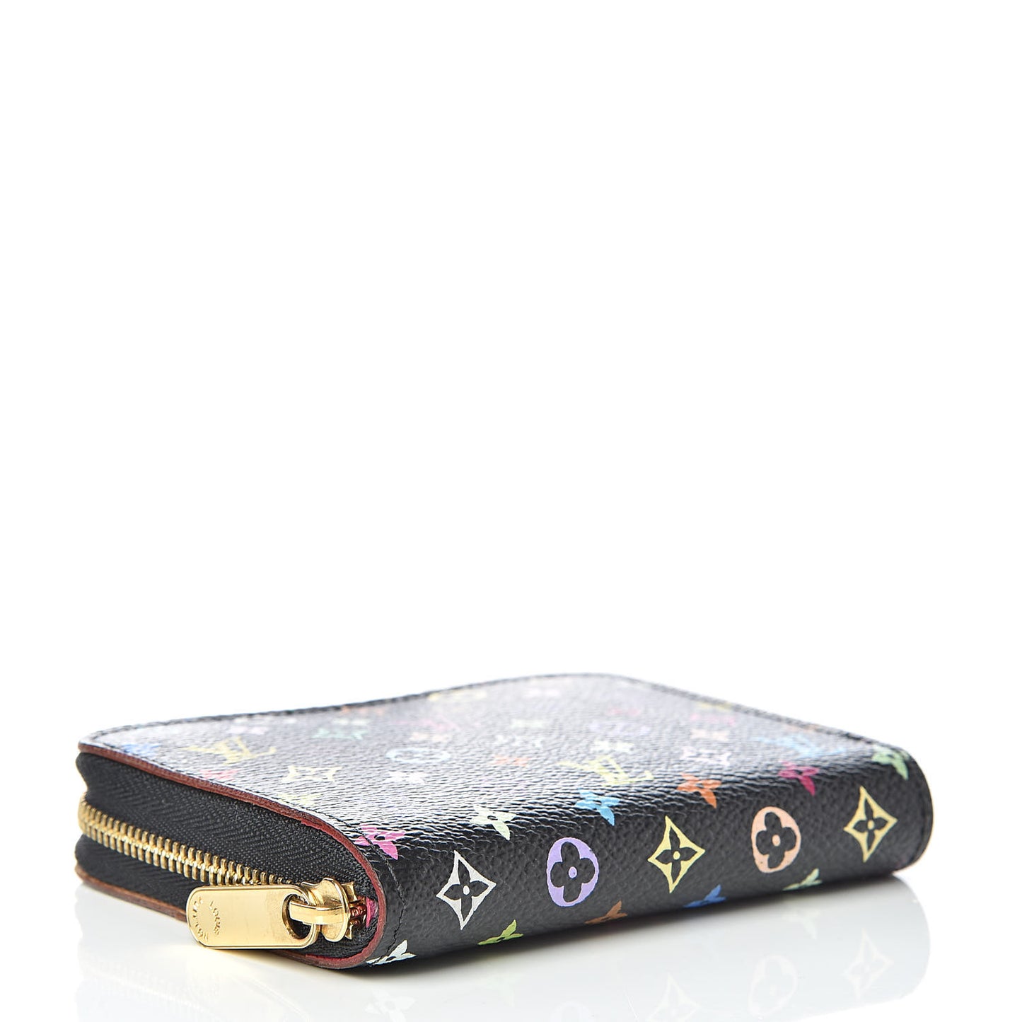 Monogram Multicolor Zippy Coin Purse Black Grenade