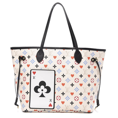 Louis Vuitton Game On Neverfull MM White 1 of 10