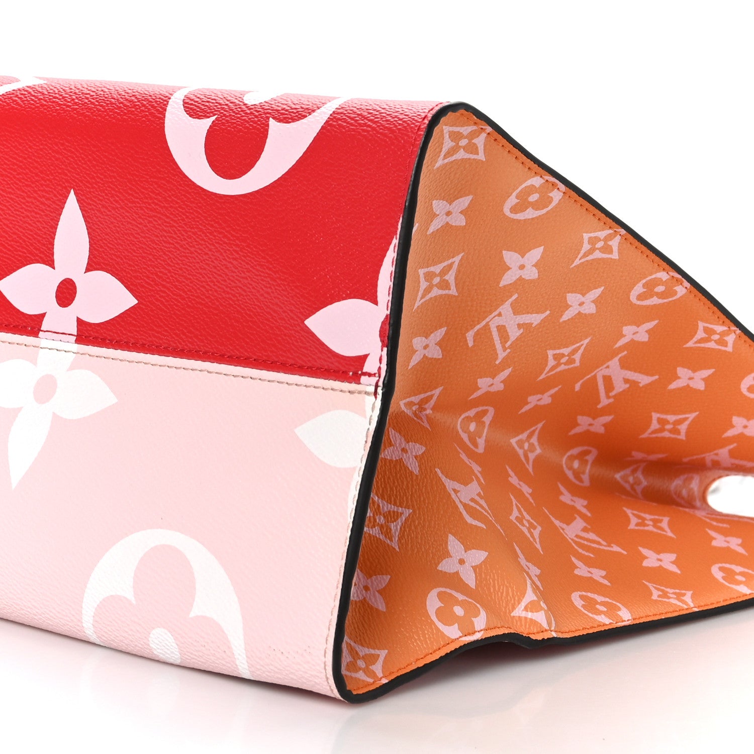 Louis Vuitton Monogram Giant Onthego GM Rouge Rose 8 of 8