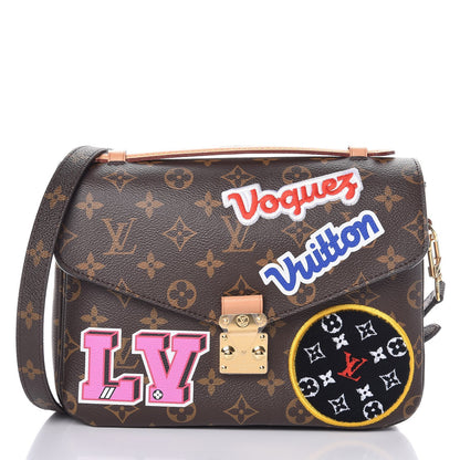 Louis Vuitton Monogram Patches Pochette Metis 1 of 9
