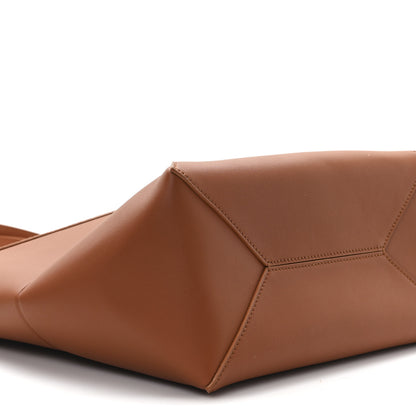 Loewe x Albers Calfskin Medium Puzzle Fold Tote Caramel Bright Green 9 of 10