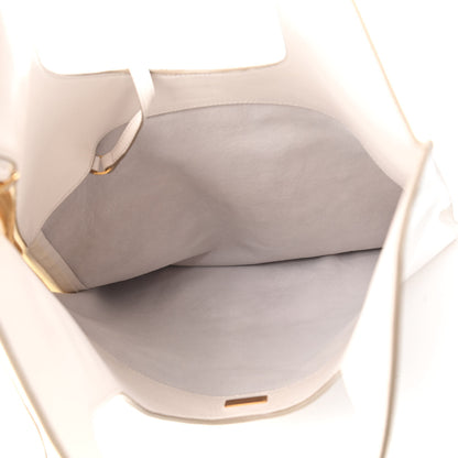 Tom Ford Ramskin Large Alix Padlock Zip Shoulder Bag White 6 of 12
