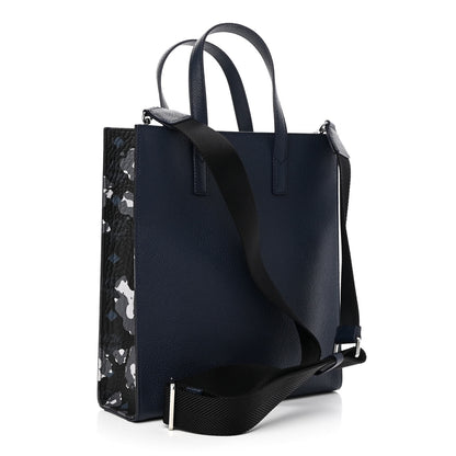 MCM Calfskin Small Portuna Tote Black 2 of 8