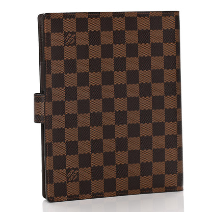 Louis Vuitton Damier Ebene Large Ring Agenda Cover 3 of 6