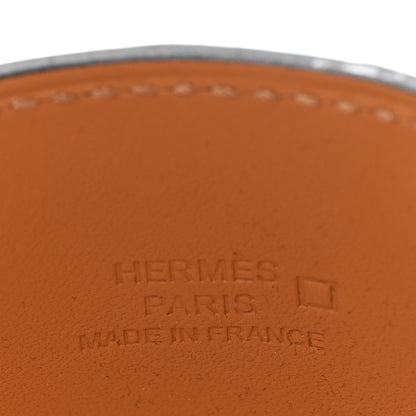 Hermes Shiny Alligator Collier De Chien CDC Bracelet T2 Bleu Encre 4 of 6