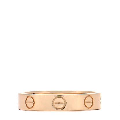Cartier 18K Yellow Gold 3.5mm LOVE Wedding Band Ring 50 5.25 3 of 5