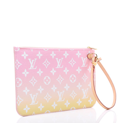 Louis Vuitton Monogram By The Pool Neverfull MM Pochette Light Pink 3 of 11