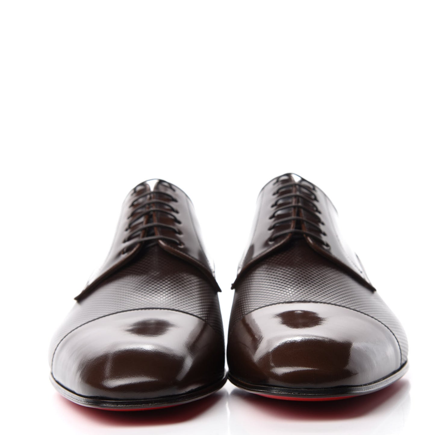 Calfskin Shadow Wash Mens Top Daviol Flat 42.5 Havane